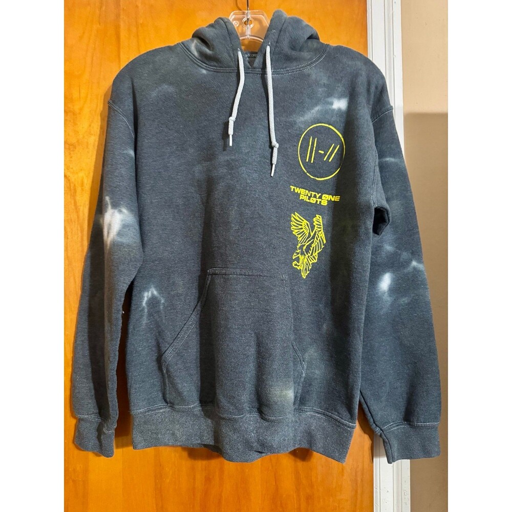 Twenty One Pilots Acid Wash Bandito Tour Hoodie Small Official Merch Rare